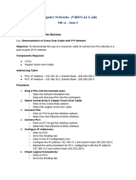 SRM - Lab Manual - Computer Networks