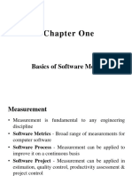 Chapter 1 Basics of Software Metrics