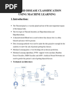 Thyroid Disease Classification Using Machine Learning Project