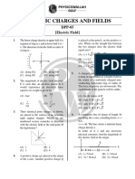 DPP-5 - Electric Field - 12th JEE - Physics - Gulf (UAE) - Shrey Baxi Sir - Aman Khan