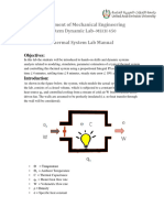 Thermal System Lab Manual