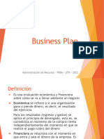 ADR - U2 - Business Plan 2022