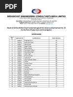 Broadcast Engineering Consultants India Limited