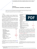 Chemical Analysis of Limestone, Quicklime, and Hydrated Lime