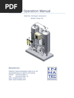 Nitrogen Genrator - Dokumentation - EN - N