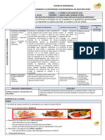 19-06 Sesión de Aprendizaje Valoramos La Diversidad Gastronómica de Nuestro Perú