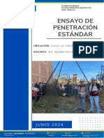 Informe de Ensayo SPT