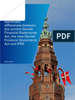 DK Differences Danish Financial Statements Act IFRS