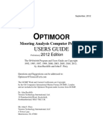 Optimoor Mooring Users Guide - BUENA