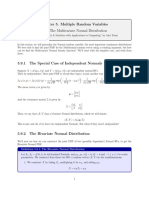 Chapter 5. Multiple Random Variables 5.9: The Multivariate Normal Distribution