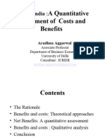 SEZs in India A Quantitative Assessment of Costs and Benefits