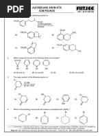 Alkynes and Aromatic Compounds