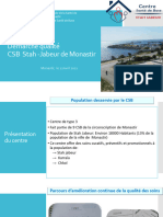 Démarche Qualité CSB Stah Jabeur de Monastir (12!04!2022)