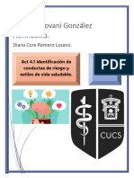 Act 4.1 - Identificación de Conductas de Riesgo y Estilos de Vida Saludable - Gonzalez - Marlon