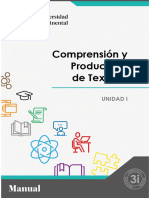 Manual de Comprensión y Producción de Textos 2 (Unidad 1)