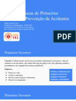 Noções Básicas de Primeiros Socorros e Prevenção de Acidentes