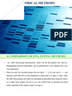 C. DNA Fingerprinting Methods