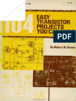 TAB 462 104 Easy Transistor Projects Brown 1968