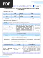 Sesión 2 - Comprendemos Un Texto No Literario A Través de Un Mapa Conceptual - Com 2°