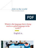 English in The World