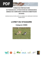 ACACED 2020 Livret Stagiaire Livret Stagiaire Chien 06 01 20