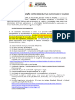 22º Edital de Convocação Do Processo Seletivo Simplificado #023/2023