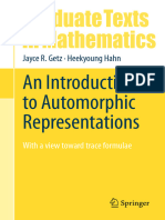 An Introduction To Automorphic Representations