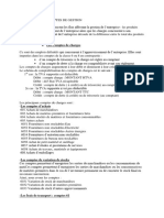 CHAPITRE 5 Les Comptes de Gestion Cours 2