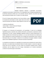 Habilidades Comunicativas