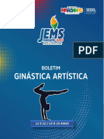 Boletim 01 Ginástica Artistica