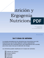 Nutricion y Ergogenia Nutricional