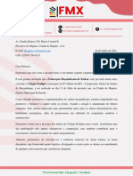 FMX - Carta Convite, Colégio Prodígio