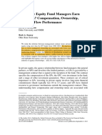 Do Private Equity Fund Managers Earn - Robinson - Sensoy - 2013