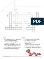 Crossword Worksheet