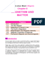 Chapter 5 Magnetism & Matter