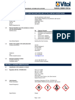 Gas Oil EN590 MSDS