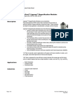 Dupont™ Ligasep™ Degasification Modules: Product Data Sheet