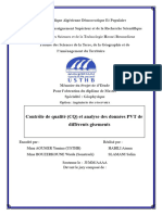 Memoire Finale Controle de Qualité (Reservoir Engineering)