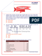 Reading 39 Financial Analysis Techniques 2