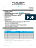 Hoja de Datos de Seguridad Key Aflojatodo