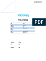 5.3 Stiochiometry MS IGCSE CIE Chemistry Extended Theory Paper L