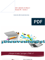 Cálculo Aplicado A La Física 2 Semana 08 - Sesión 2: Docente. Msc. MBA. Fernando Santos Cubas