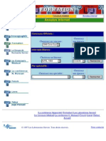 Concours D'internat (France) QCM 1995-2003