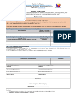 NCSC - Review Form Template