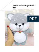 Crochet Shiba PDF Amigurumi Free Pattern