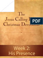 Jesus Calling Bible Christmas Devotional - Week 2: His Presence