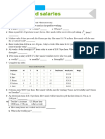 Worksheet 2 Salaries and Wages