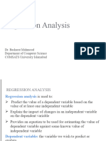 Regression Analysis