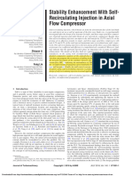 Stability Enhancement With Self-Recirculating Injection in Axial Flow Compressor