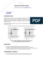 Teorema Thevenin y Norton